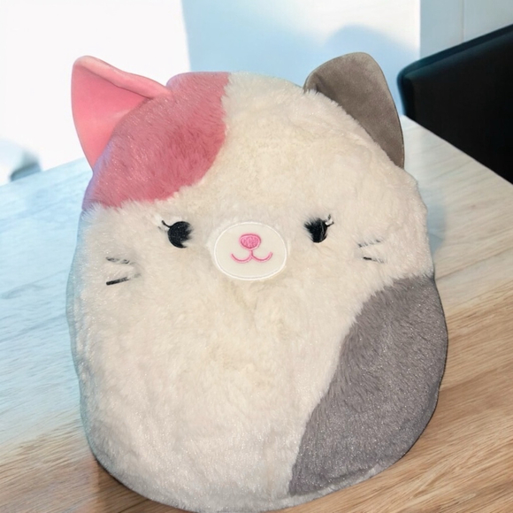 COPY - 12” Karina (Fuzz-A-Mallows)
the Cat Squishmallows Plush Toy White Pink G… - Picture 1 of 10